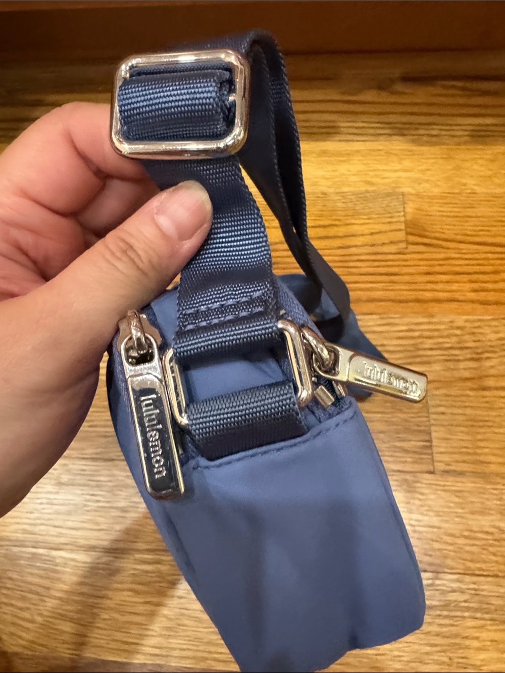 lululemon athletica Blue Adjustable Crossbody Shoulder Bag - Picture 9 of 9